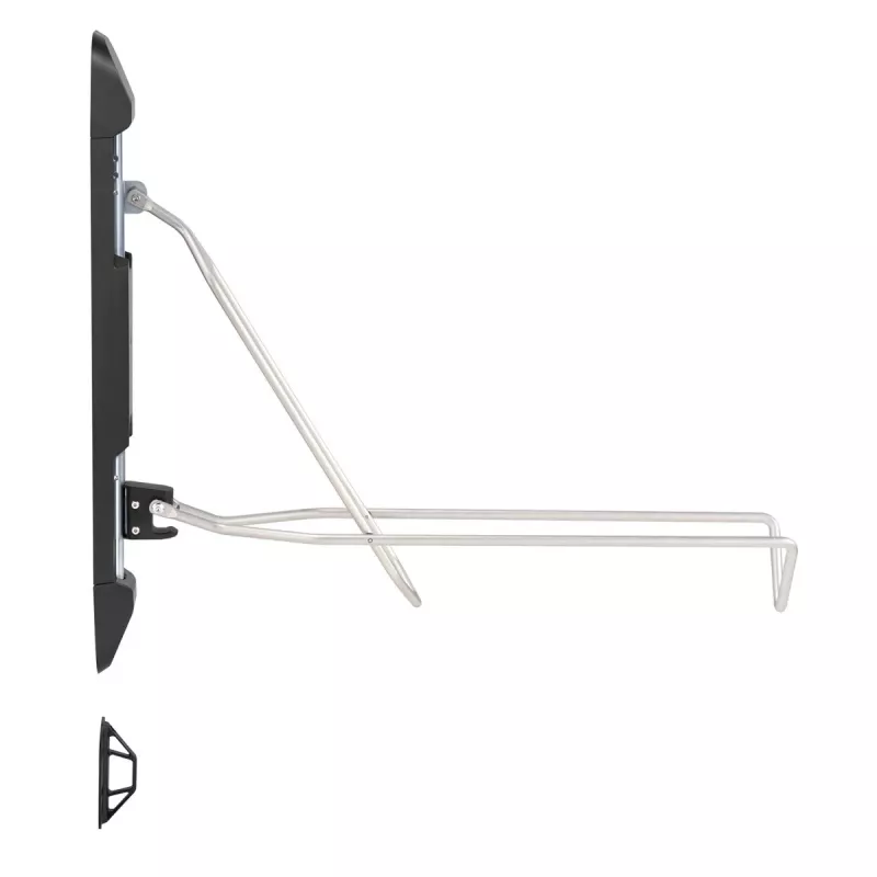 Suporte de parede para bicicleta MACLEAN MC-471 — suporta até 35 kg, armazenamento para uma bicicleta