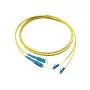 Cabo patch de fibra ótica duplex OS2 (singlemode, 9/125) LC/SC GoodConnections, LSZH, polaridade reversível, 3 m
