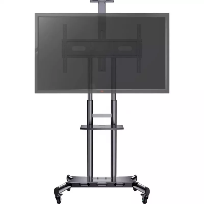 HAGOR HP Twin Stand HD - carrinho - para ecrã plano / equipamento AV - preto - tamanho do ecrã: 140-213 cm (55-84) - interface de fixação: até 800 x 500 mm (8210)