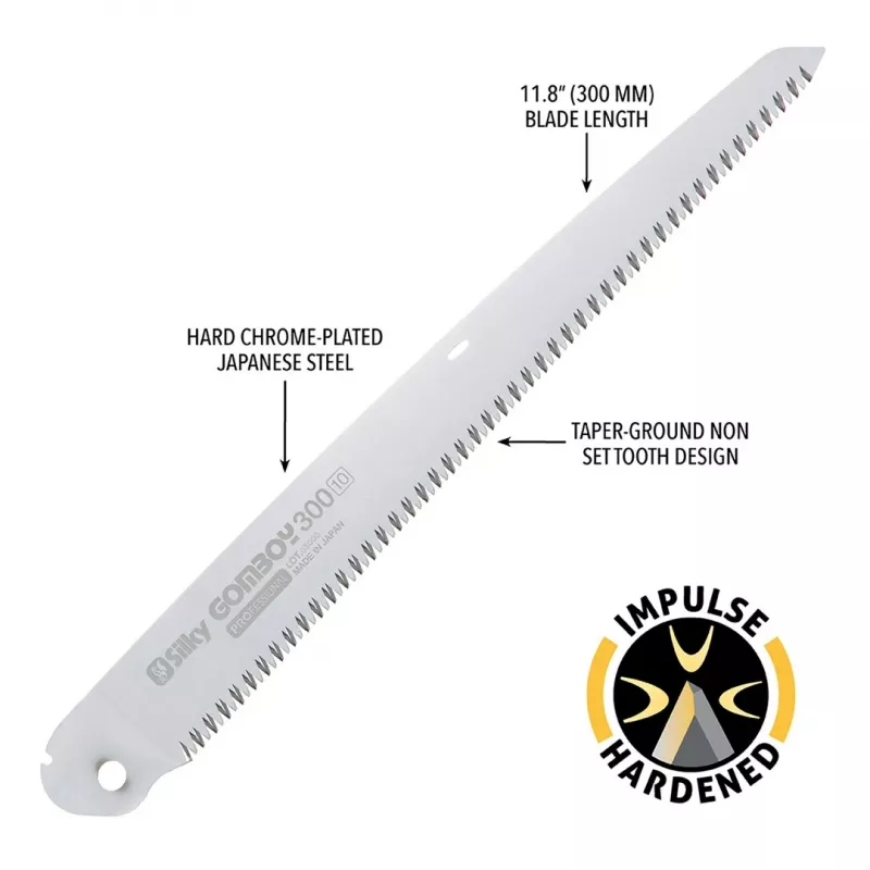 Serra de poda dobrável Silky Gomboy 270-10 medium, 27 cm (121-27)