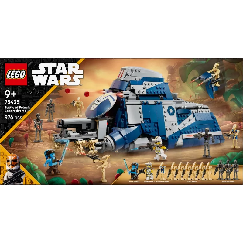 Star Wars 75435 Separatist MTT (Multi-Troop Transport) da Batalha de Felucia