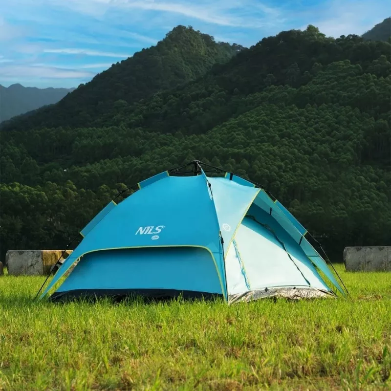 Tenda Shadow NILS Camp NC7819 para 3 Pessoas Azul