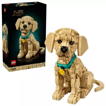 LEGO ICONS 11384 Cachorro Golden Retriever