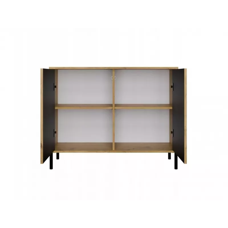 Cómoda estreita KAMARO 2D, cor caxemira