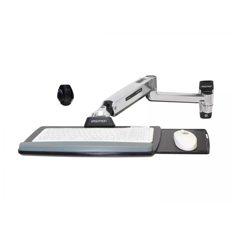 Braço de teclado para montagem na parede Ergotron LX Sit-Stand