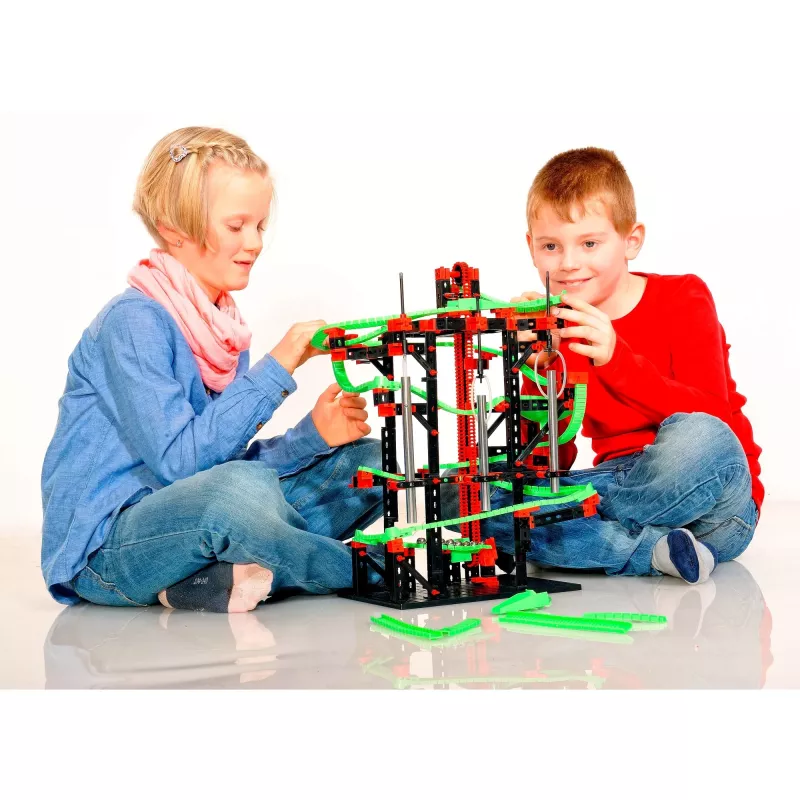 fischertechnik Dynamic M, kit de construção de física, 7 anos, aço