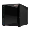 Asustor DRIVESTOR 4 Pro Gen2 AS3304T V2 NAS Realtek RTD1619B 2 GB DDR4 ADM preto