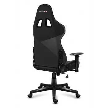 Cadeira de gaming huzaro Force 6.2 Carbon — cadeira de gaming ergonómica, altura ajustável 44–53,5 cm, carga máxima 130 kg, assento em rede, encosto acolchoado