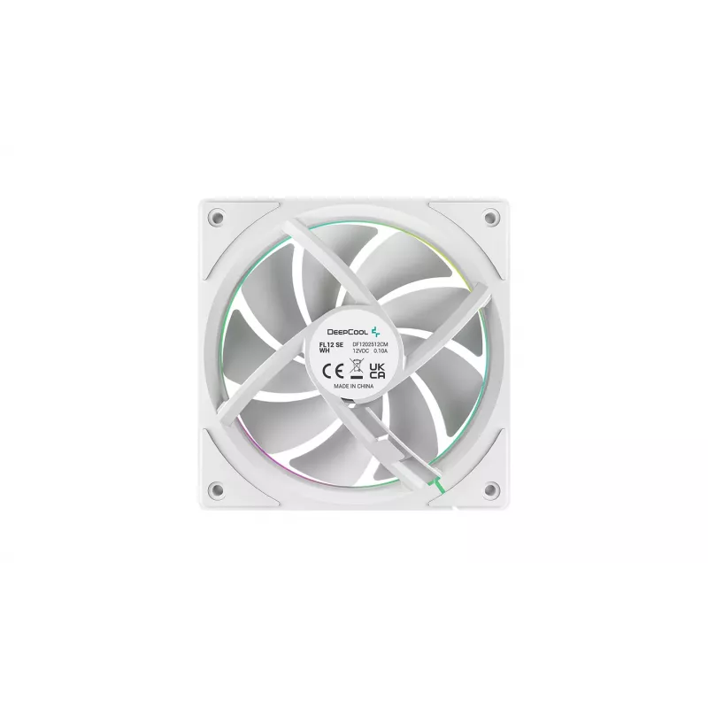 Ventoinha para caixa de computador DeepCool FL12 SE WH 12 cm Branca 3 unid.