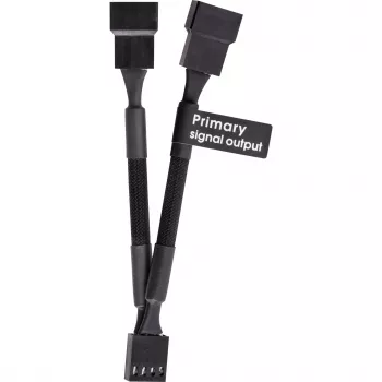 Cabo em Y para ventoinha PWM THERMALTAKE Tt Mod AC-060-CO1OTN-F1 4-Pin, pack de 3