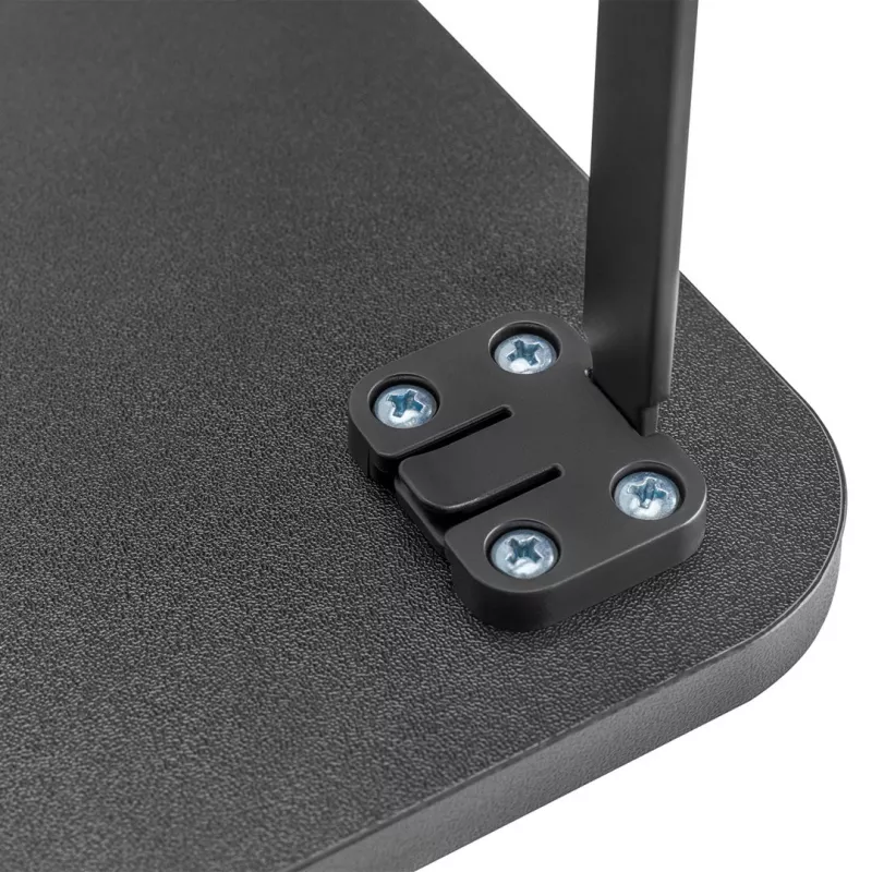 Suporte para portátil MACLEAN MC-933 altura ajustável em alumínio, autónomo, para 13 polegadas – 32 polegadas, carga máx. 20 kg, preto