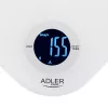 Balança de cozinha Adler AD 3180 divisão 1 g LCD branca