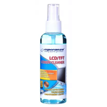 Kit de limpeza para ecrãs LCD/TFT/Plasma Esperanza ES107, 100 ml