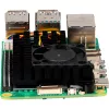 Conjunto de dissipadores Joy-IT RB-heatsink5 preto (RB-heatsink5)