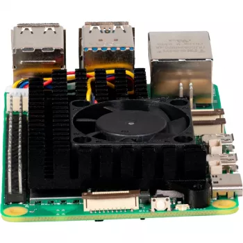 Conjunto de dissipadores Joy-IT RB-heatsink5 preto (RB-heatsink5)