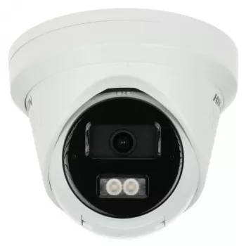 Câmara IP Hikvision DS-2CD2383G2-LI2U/SL 8 MP, lente fixa 2,8 mm, iluminação IR, PoE