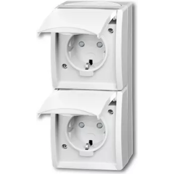 Busch Jaeger 20-02 EBW-54 Tomada CEE 7/3 Branco (2084-0-0722)