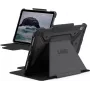 Urban Armor Gear UAG - capa tipo flip para tablet - resistente - poliuretano (PU) - preta - para Apple iPad Air 11 polegadas M2 Wi-Fi, M2 Wi-Fi + Cellular, M3 Wi-Fi, M3 Wi-Fi + Cellular (1244731