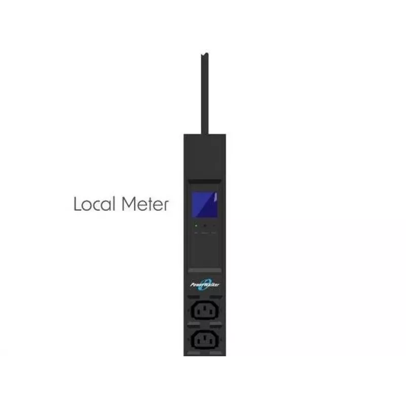 Unidade de distribuição de energia (PDU) PowerWalker 10133027 16 saídas AC 0U preto
