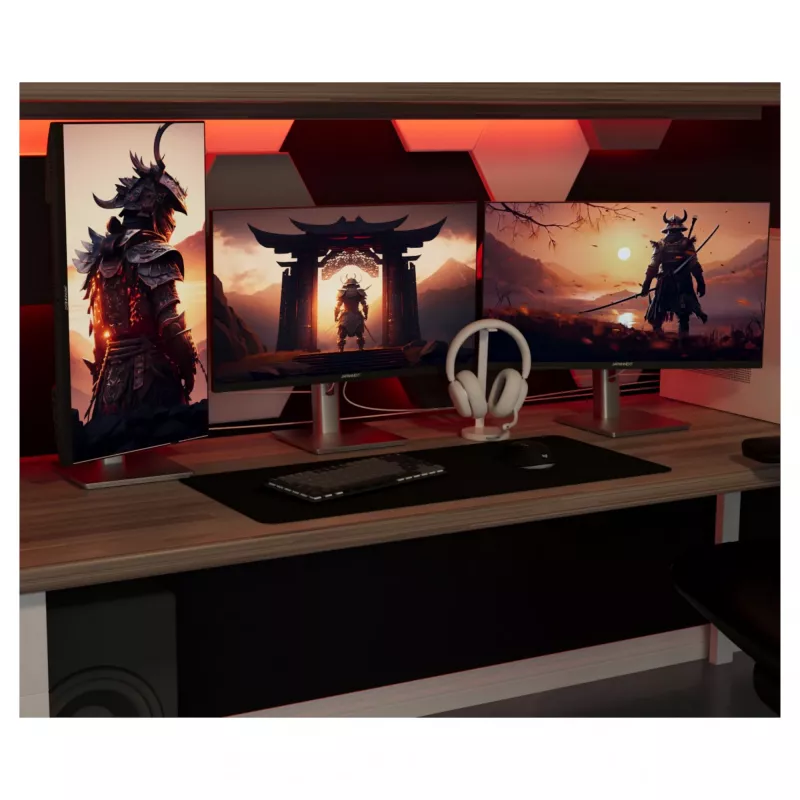 Monitor de computador JAPANNEXT JN-I270FHD200F-HSP 68,6 cm (27 polegadas) 1920 x 1080 píxeis Full HD LED prateado