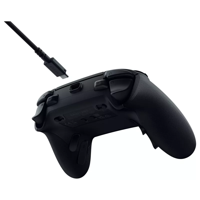 Comando sem fios Razer Raiju V3 Pro para PS5/PC, botões Pro, layout simétrico - preto