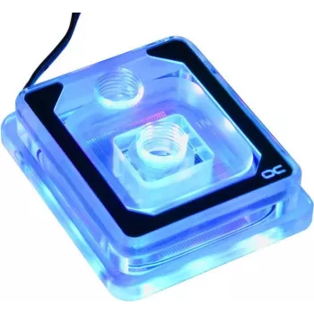 Alphacool 12955 - Bloco de água - Plexiglas - Transparente - LGA 1150 (Socket H3) - LGA 1151 (Socket H4) - LGA 1155 (Socket H2) - LGA 1156 (Socket H) - LGA 1200... - 63 mm - 73 mm (12