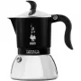 Máquina de café de indução BIALETTI FIAMMETTA 2 chávenas, preto