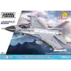 Conjunto de construção Cobi F-16AM Fighting Falcon, 495 peças, modelo à escala