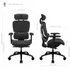 Cadeira de escritório Thunder X3 XTC Ergonomic Loft Dark G — encosto alto, braços ajustáveis