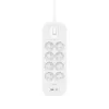 Proteção contra sobretensão Belkin SRB003CA2M 8 tomadas AC 900 J Branco 2 m