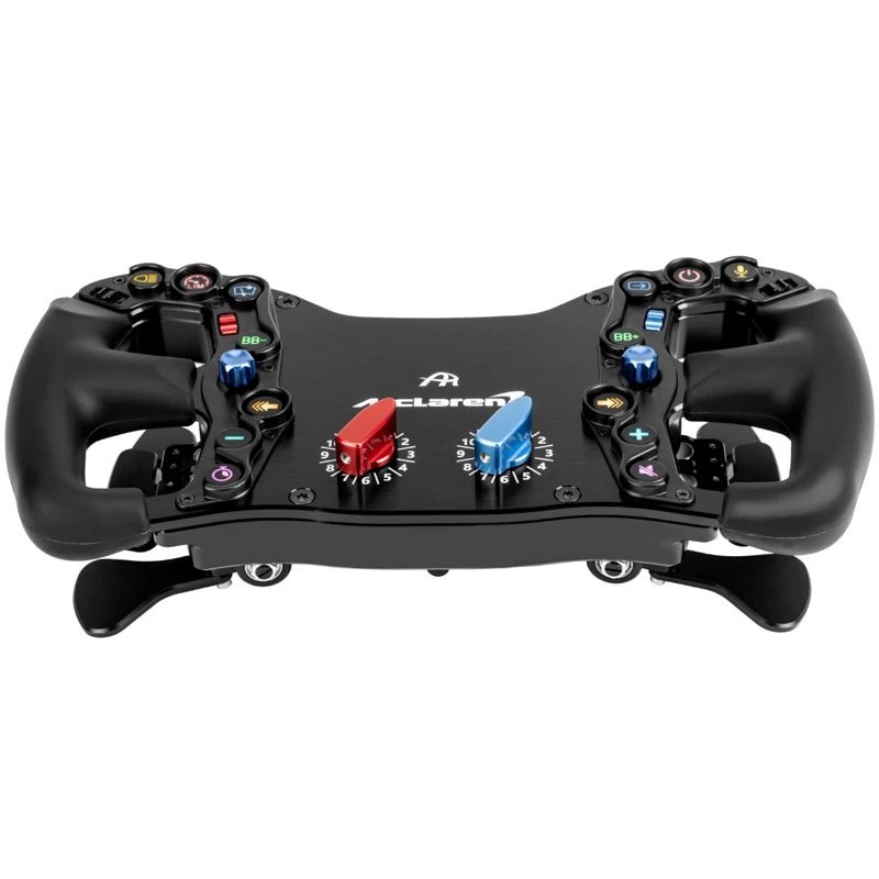 Volante de corrida Ascher Racing McLaren Artura Pro‑SC — Quick Release estilo borboleta
