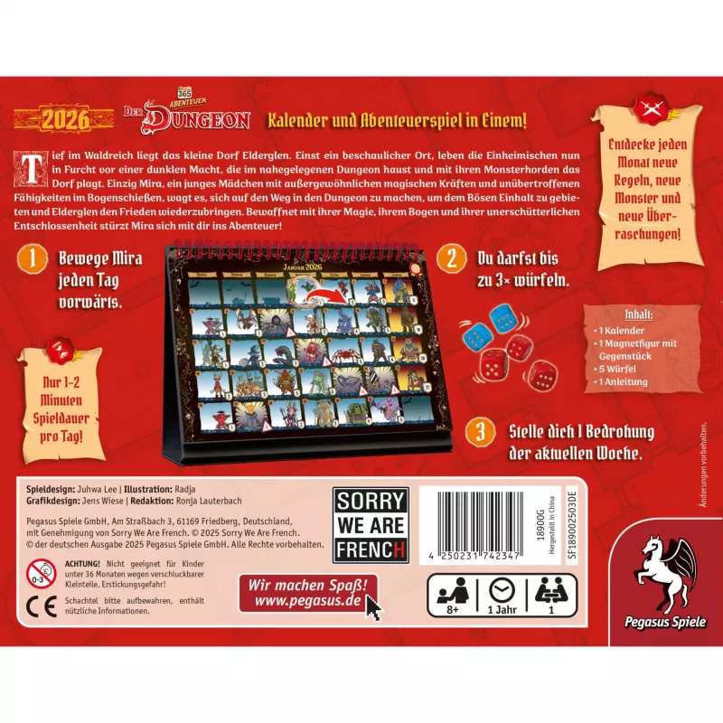 365 adventure – Der Dungeon (Edição 2026), jogo de puzzle
