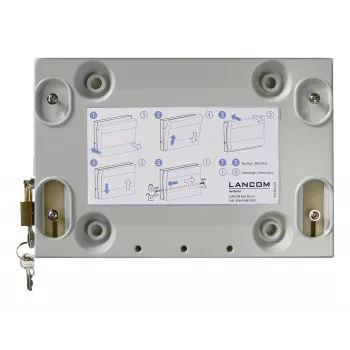 Suporte de parede para dispositivos LANCOM Systems, modelo 61349, cinzento