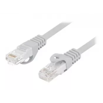 Cabo de rede LANBERG PCU6-10CU-0025-S Cat6 U/UTP 0,25 m RJ-45 macho-macho, cinzento, 10000 Mbit/s