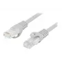 Cabo de rede LANBERG PCU6-10CU-0025-S Cat6 U/UTP 0,25 m RJ-45 macho-macho, cinzento, 10000 Mbit/s