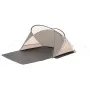 Tenda de praia Shell, tenda cinzento/bege, proteção UV 50+