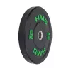 Disco de peso olímpico com revestimento de borracha HMS Fitness HTBR10 1 unid.