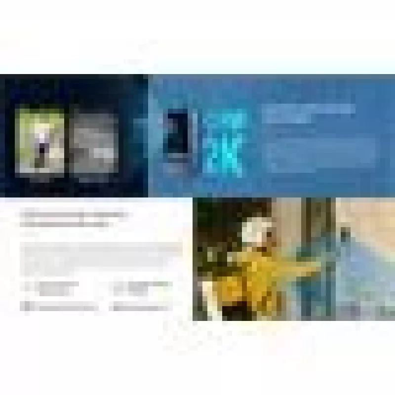 Videoporteiro monitor tátil EZVIZ 7 polegadas modelo 318500248 — controlo separado para 2 unidades familiares