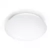 Plafonier Steinel RS 16 L, casquilho E27, 100 W, branco, redondo, Ø 27,5 cm, altura 95 mm, detetor de movimento