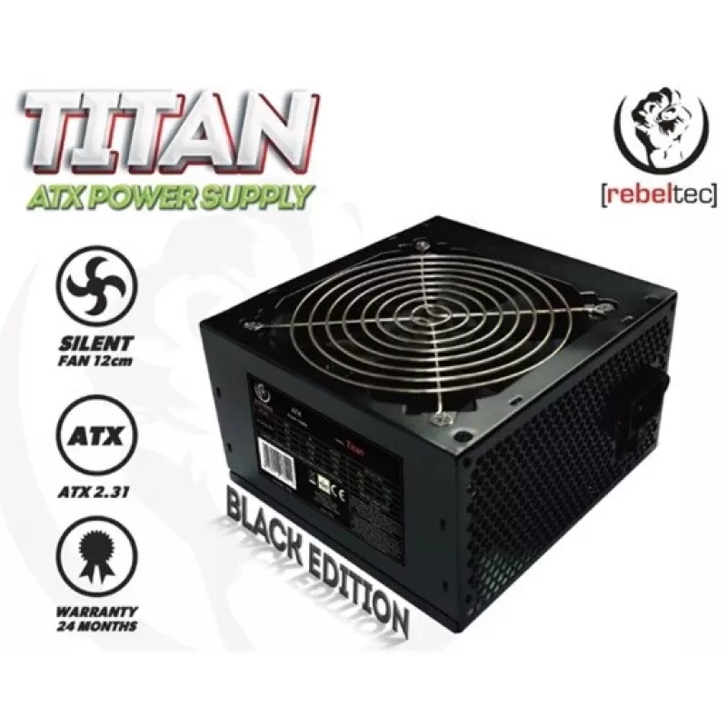 Fonte de alimentação de computador ATX Ver 2.31 Titan 600W