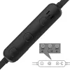 Auscultadores Hama Freedom Run II sem fios com gancho auricular desporto USB Type-C Bluetooth preto