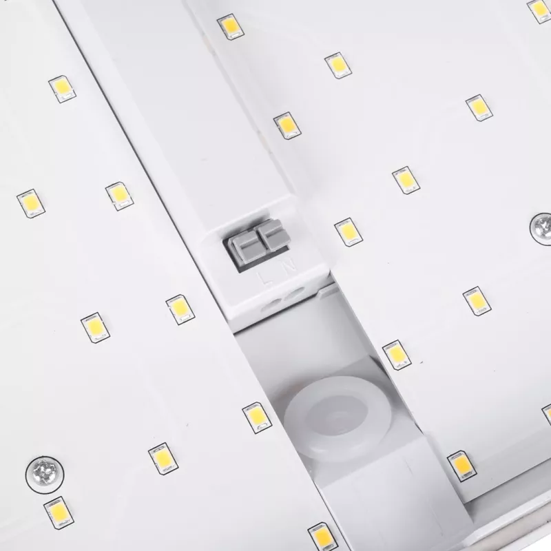 Maclean MCE292 W candeeiro LED com número de porta e sensor crepuscular, 12 W, 950 lm, IP65, branco
