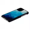 Capa de proteção iKins para iPhone 11 Pro – cor lago azul e preto