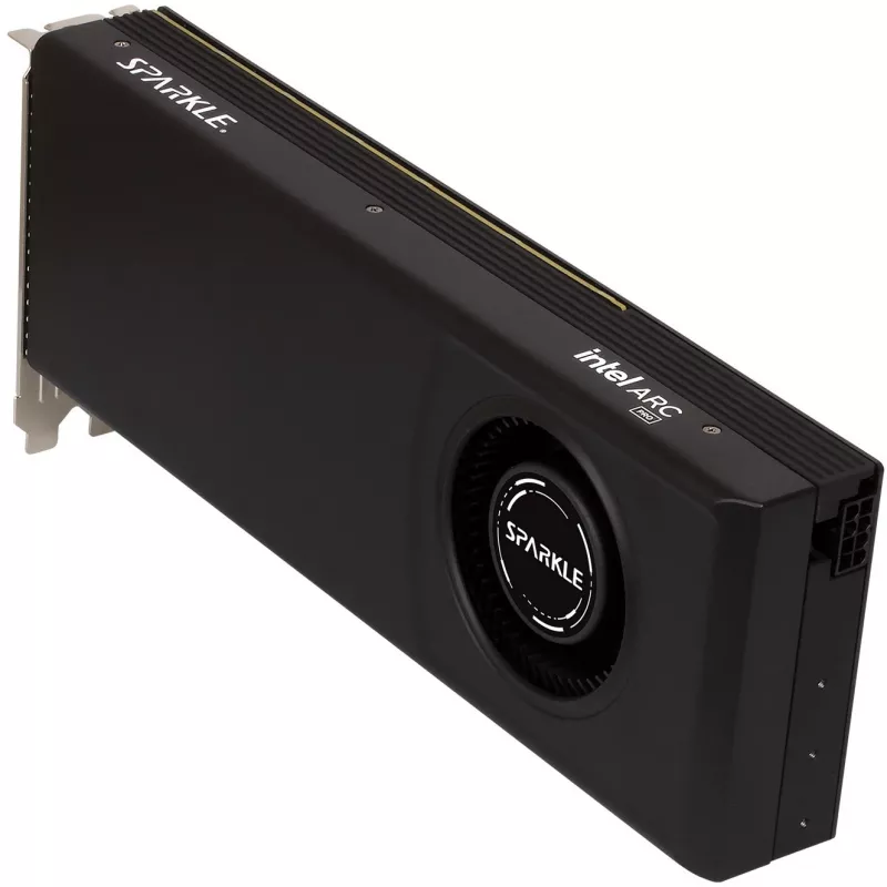 Placa gráfica Sparkle Arc Pro B60 Blower, Intel Arc Pro B60, 24 GB GDDR6, 192-bit, PCIe x8 5.0, 1 ventoinha