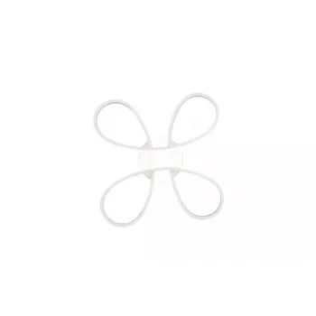 Lâmpada LED de teto TRIO Fly 40 cm, 4000K, branco mate