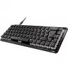 Vulcan II Mini Air, teclado gaming preto, layout DE, TITAN II Optical Red