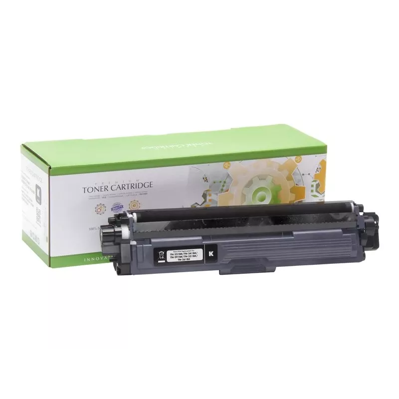 Cartucho de toner Static Control recondicionado para Brother TN-221BK, preto, cerca de 2.500 páginas de autonomia