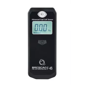 Alcoolímetro BACscan F-45 0 - 4% preto