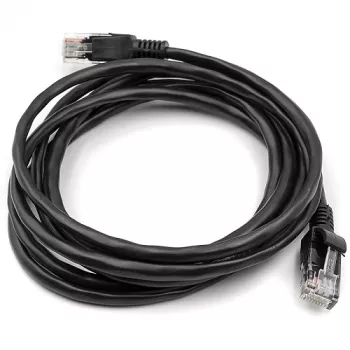Cabo Cat5E UTP, 2 m, preto