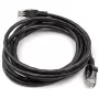 Cabo Cat5E UTP, 2 m, preto